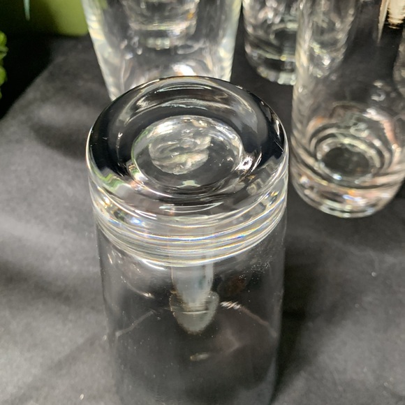 Set of 6 Vintage MCM Dorothy Thorpe Silver Fade Highball glasses - Picture 7 of 7